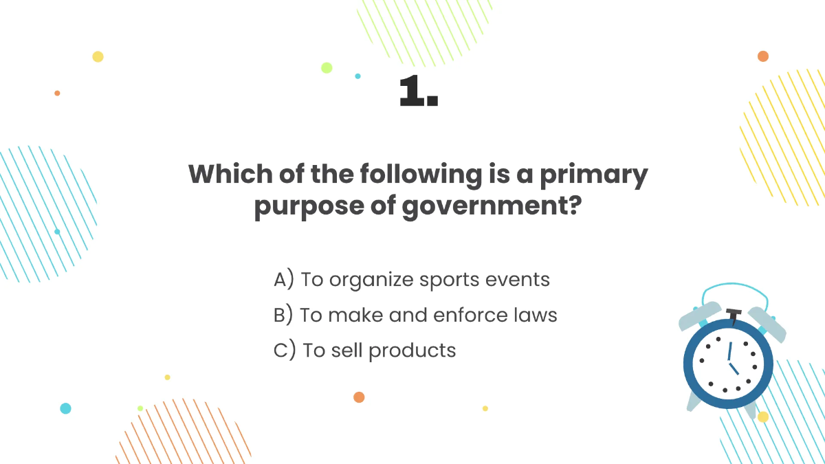 Free Purposes of Government Template to Edit Online