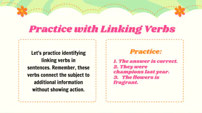 Free Identifying Linking Verbs, Predicate Adjectives, and Predicate Nouns to Edit Online