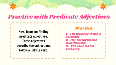 Free Identifying Linking Verbs, Predicate Adjectives, and Predicate Nouns to Edit Online