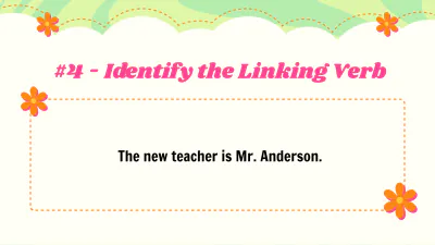 Free Identifying Linking Verbs, Predicate Adjectives, and Predicate Nouns to Edit Online