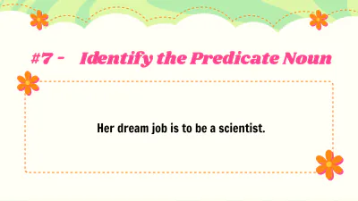 Free Identifying Linking Verbs, Predicate Adjectives, and Predicate Nouns to Edit Online