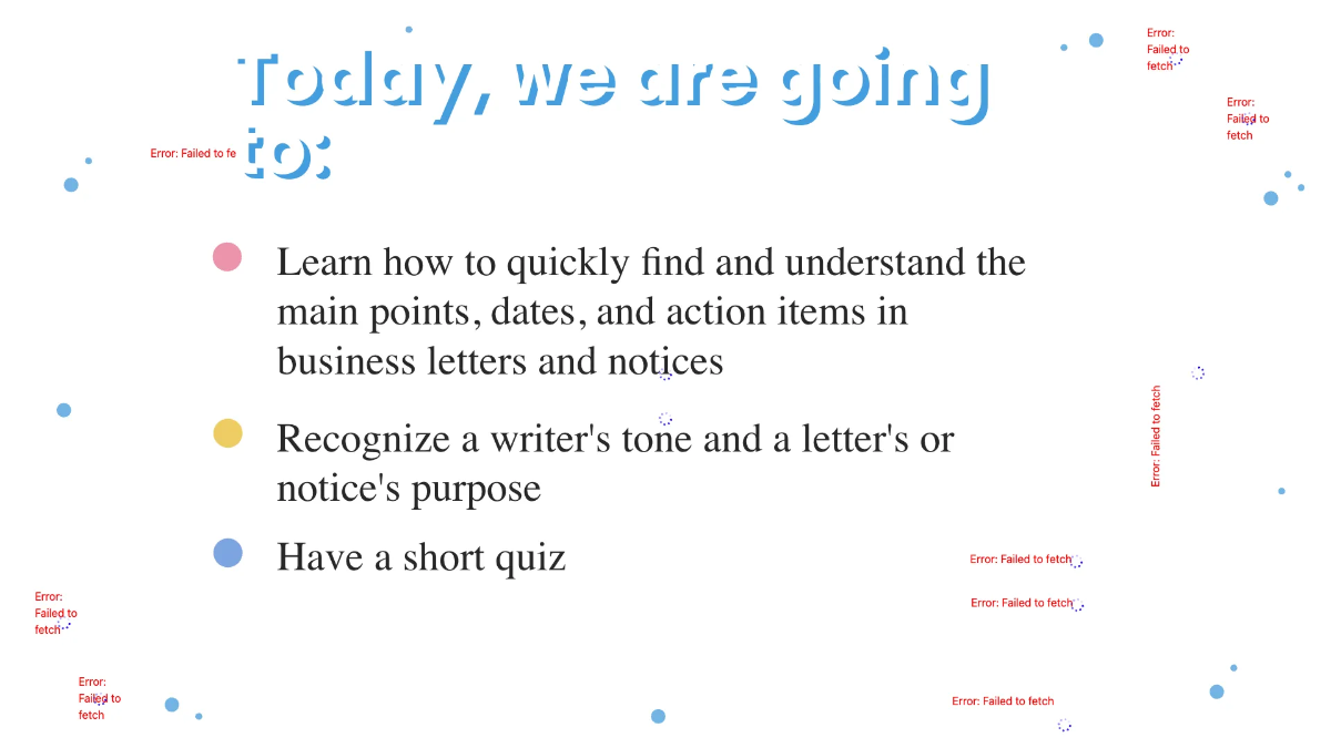 Free Reading Business Letters and Notices Template to Edit Online