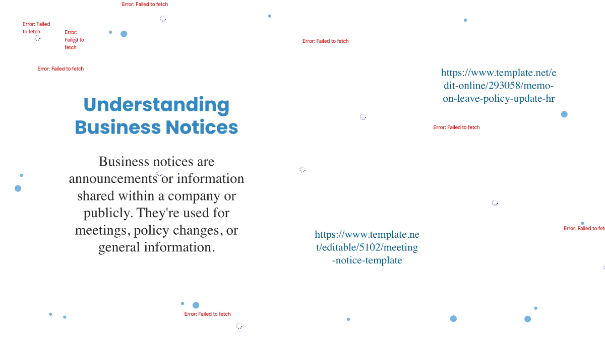 Free Reading Business Letters and Notices Template to Edit Online