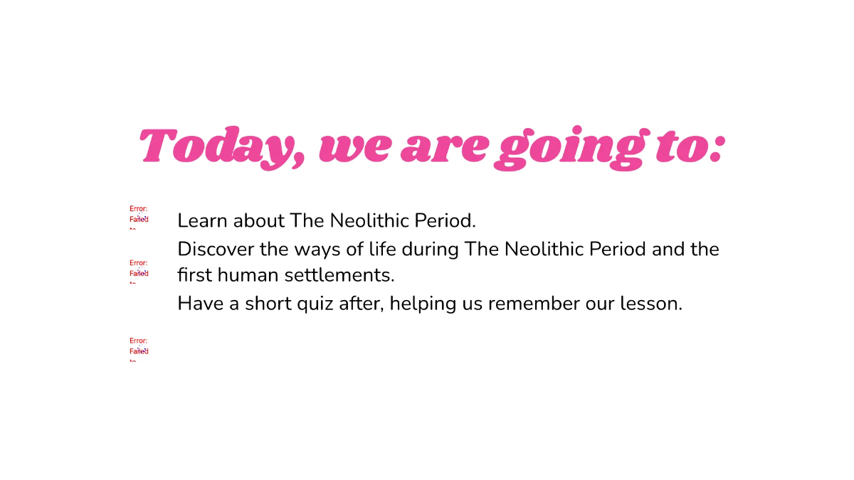 Free The Neolithic Period Template to Edit Online