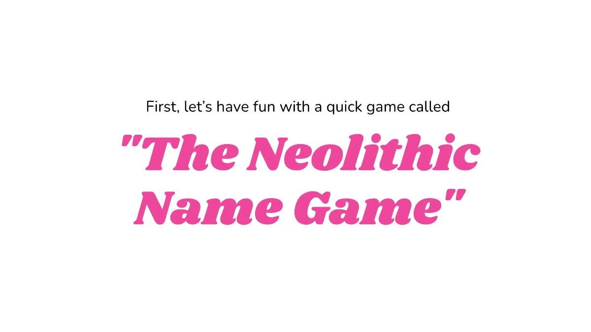 Free The Neolithic Period Template to Edit Online