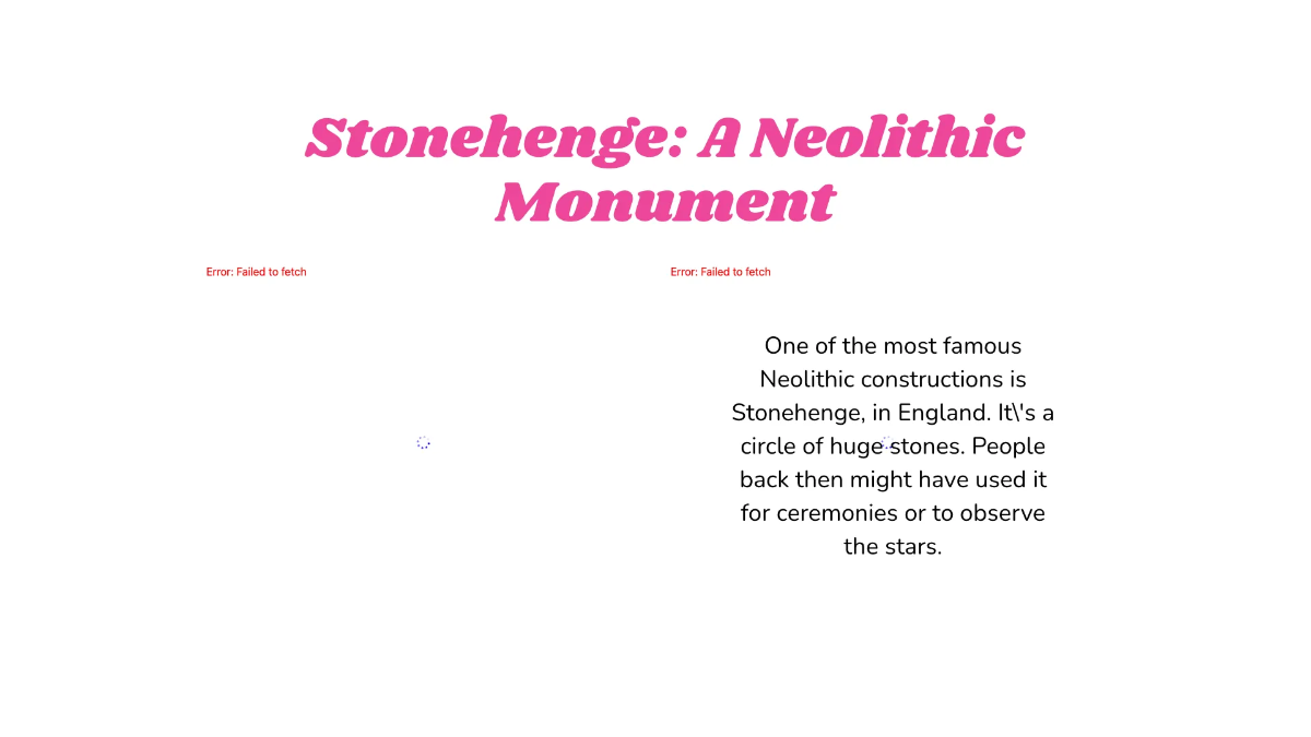 Free The Neolithic Period Template to Edit Online