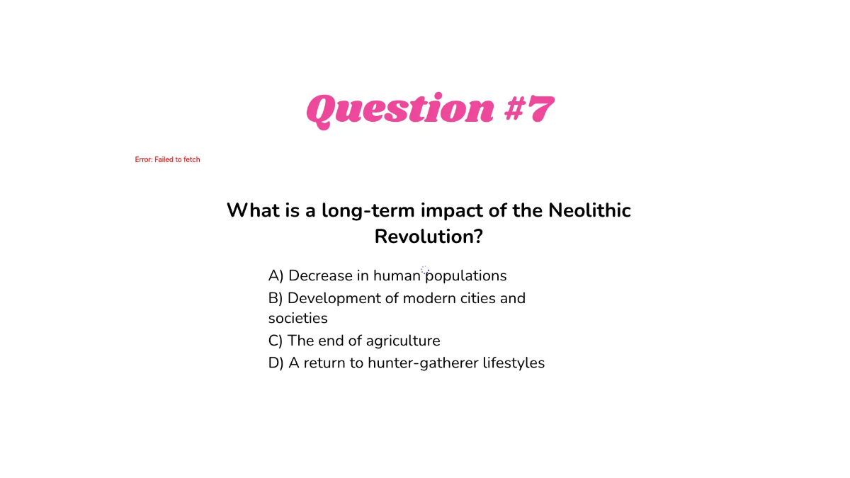 Free The Neolithic Period Template to Edit Online