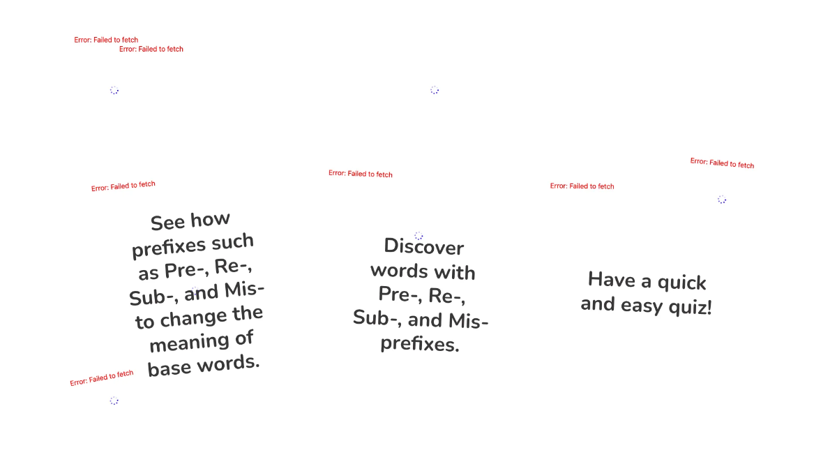 Free Words With Pre-, Re-, Sub- and Mis- Template to Edit Online
