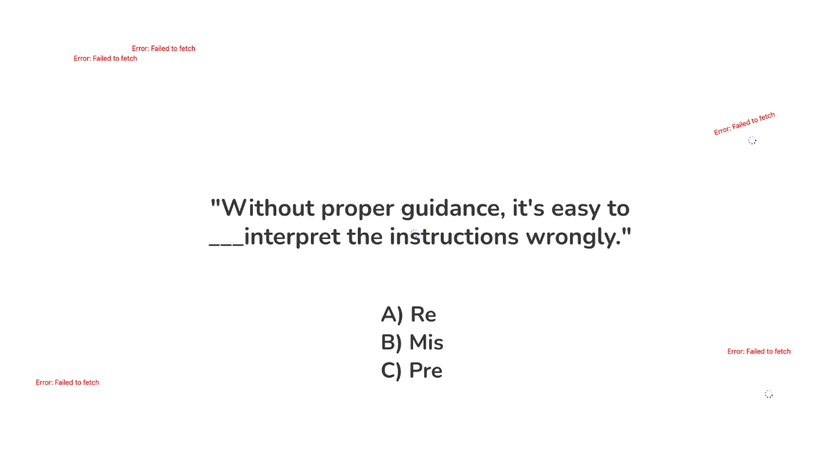 Free Words With Pre-, Re-, Sub- and Mis- Template to Edit Online