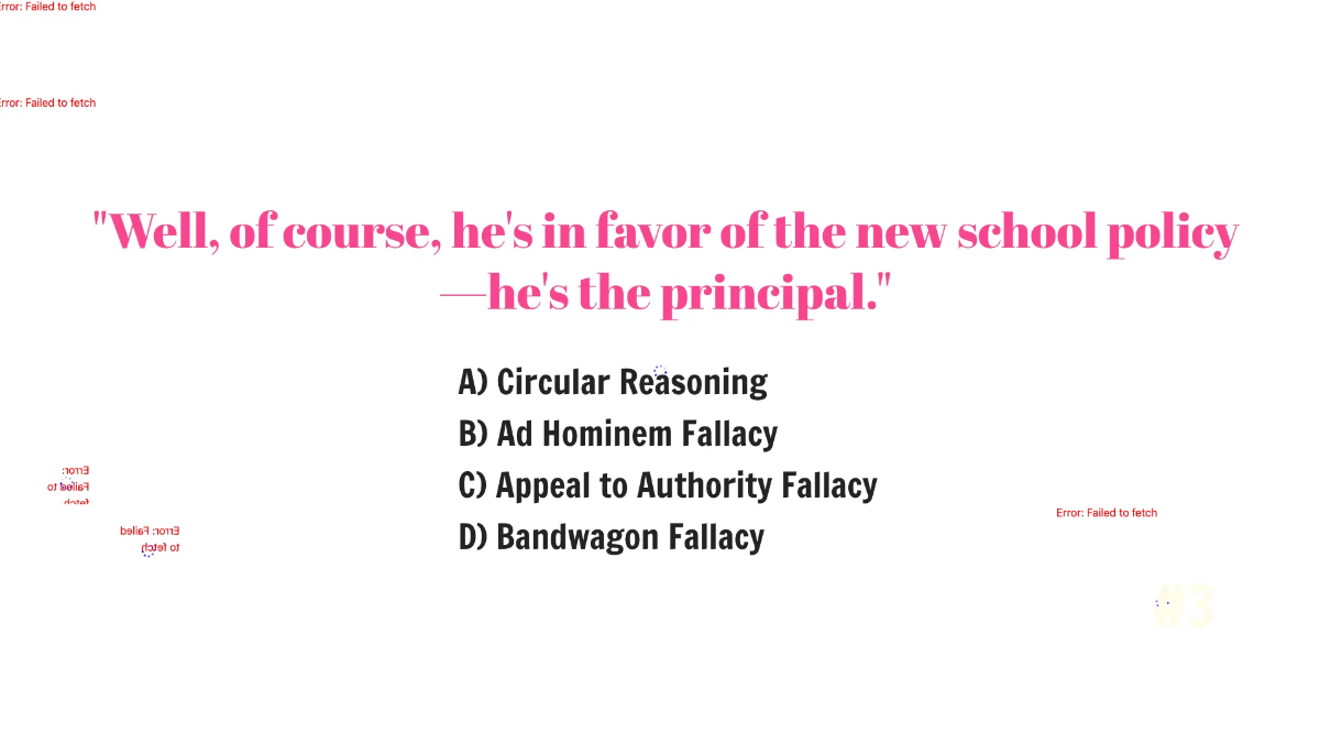 Free Identifying Logical Fallacies Template to Edit Online