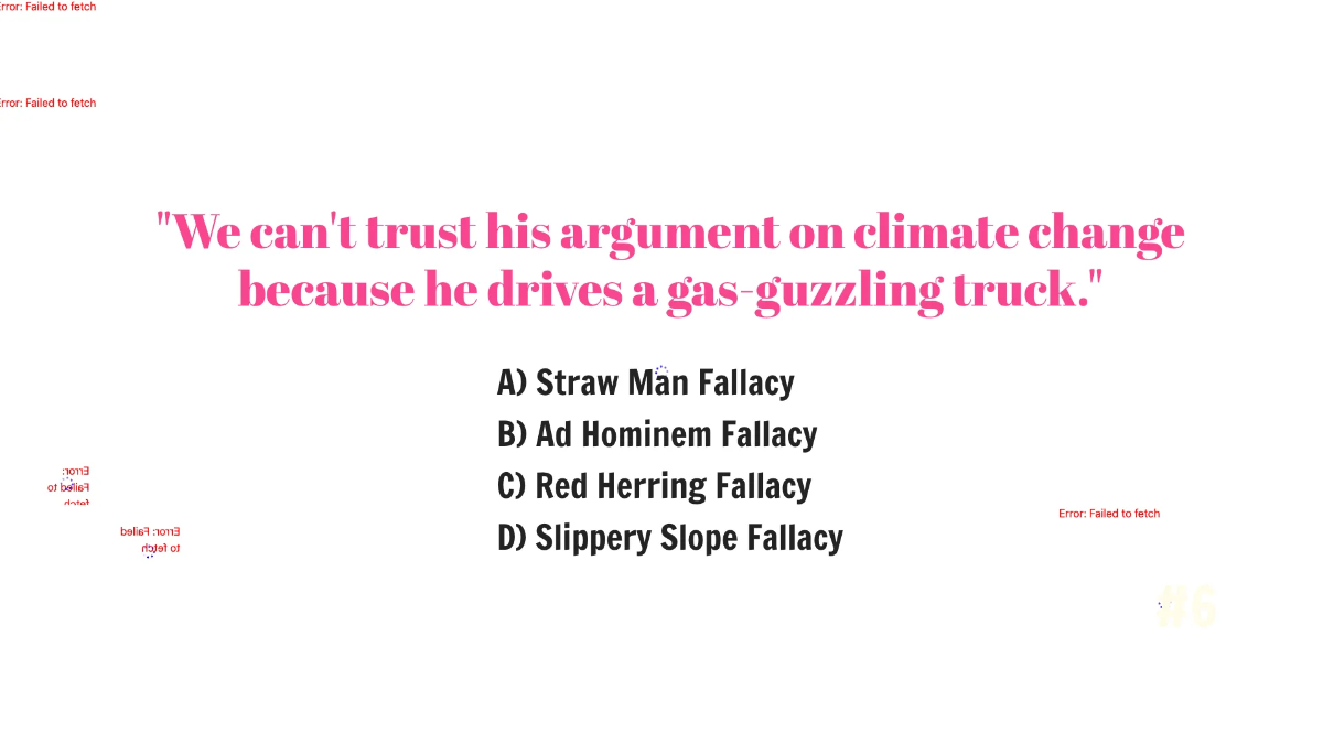 Free Identifying Logical Fallacies Template to Edit Online