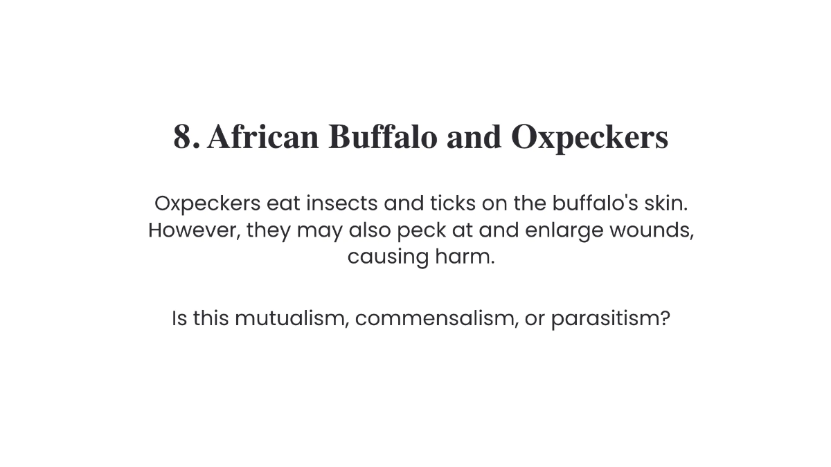 Free symbiotic-relationships Template to Edit Online