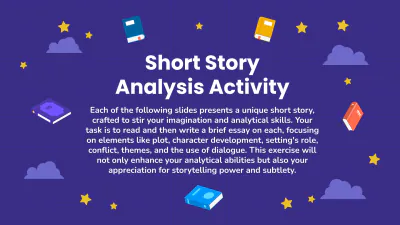 Free Analyzing Short Stories to Edit Online