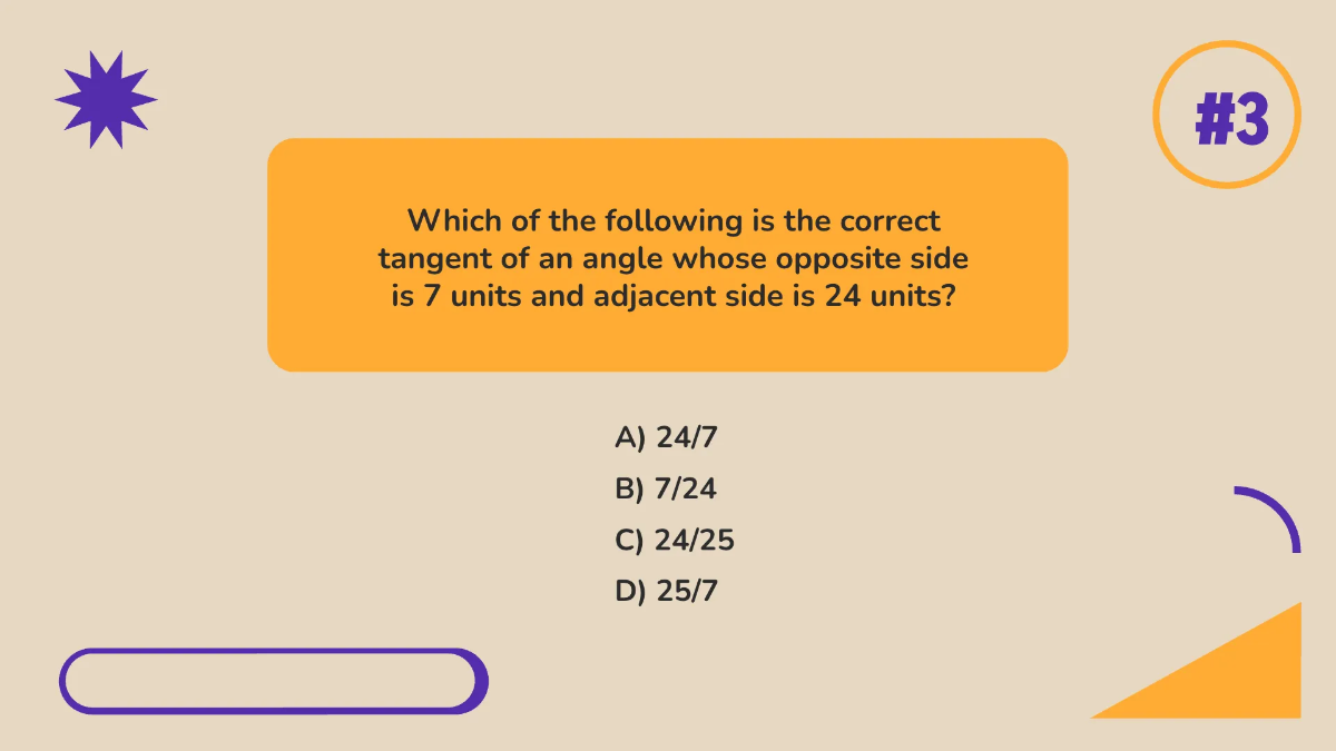 Free Trigonometric Ratios: Sin, Cos, and Tan Template to Edit Online