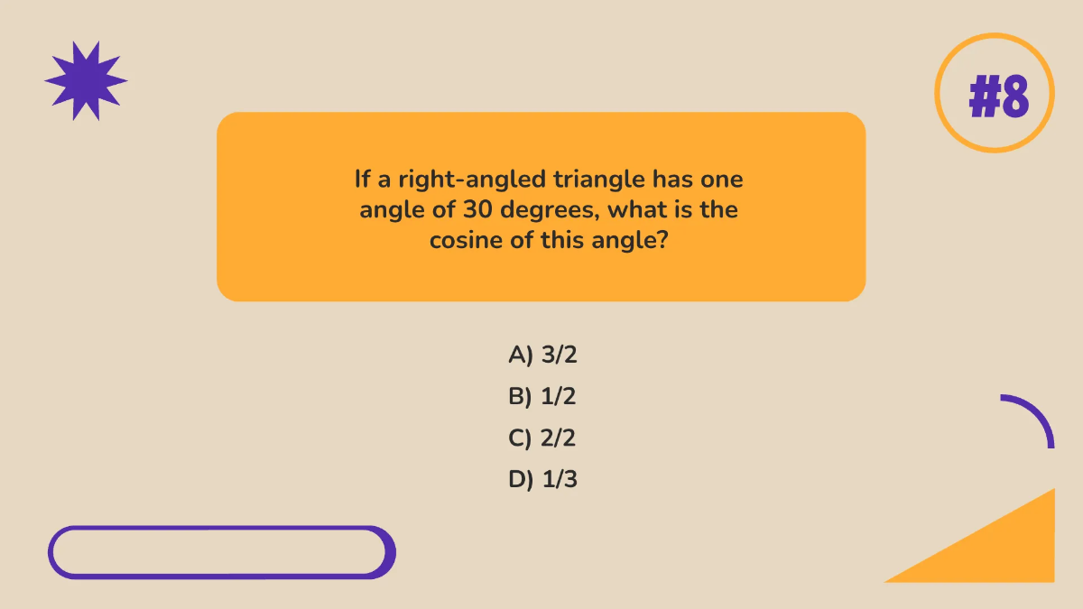 Free Trigonometric Ratios: Sin, Cos, and Tan Template to Edit Online