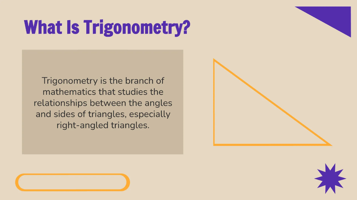 Free Trigonometric Ratios: Sin, Cos, and Tan Template to Edit Online