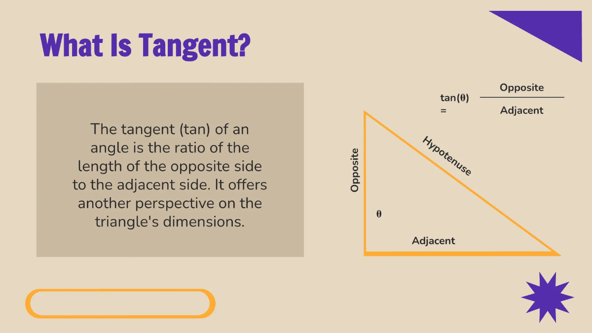 Free Trigonometric Ratios: Sin, Cos, and Tan Template to Edit Online