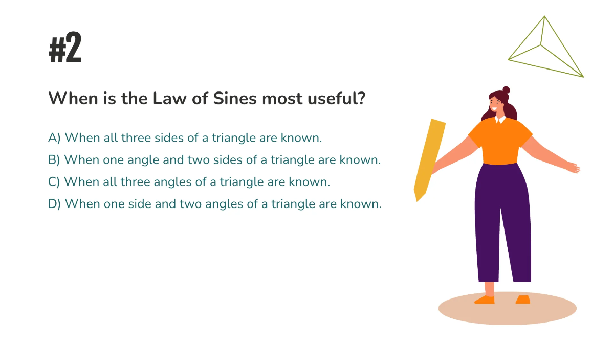 Free Law of Sines Template to Edit Online