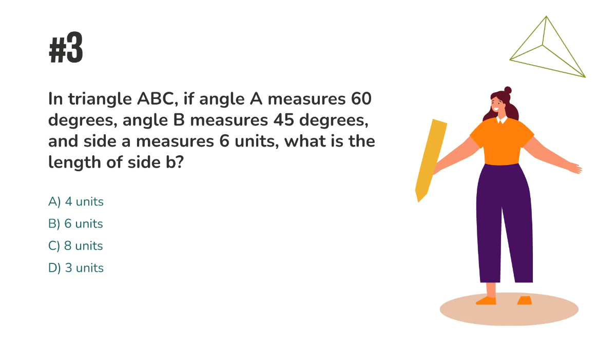 Free Law of Sines Template to Edit Online
