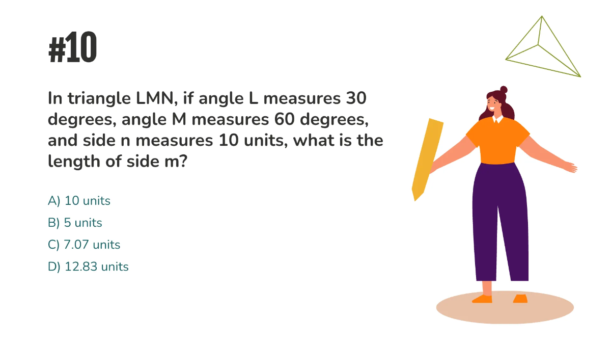 Free Law of Sines Template to Edit Online