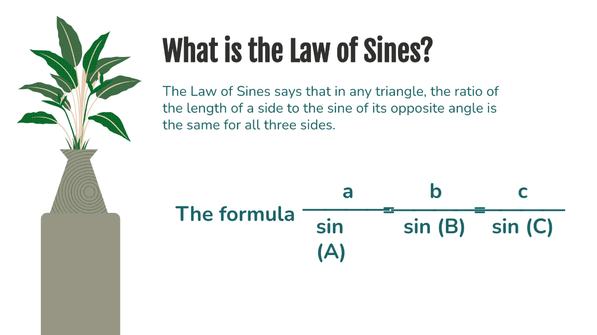 Free Law of Sines Template to Edit Online