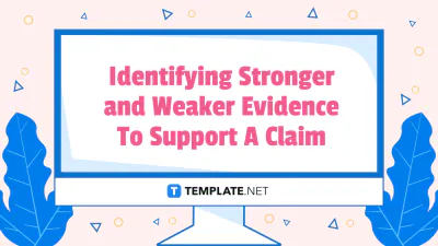 Free Identifying Stronger and Weaker Evidence To Support A Claim to Edit Online