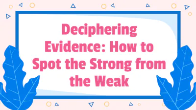 Free Identifying Stronger and Weaker Evidence To Support A Claim to Edit Online