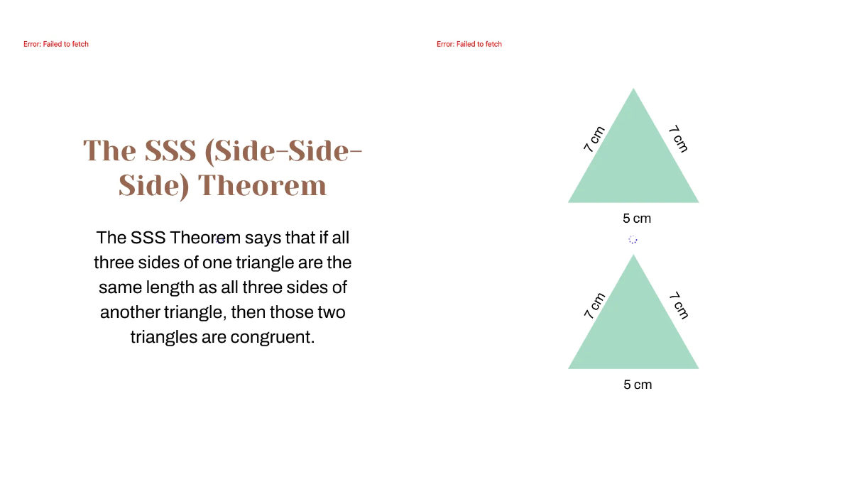 Free SSS, SAS, ASA and AAS Theorems Template to Edit Online