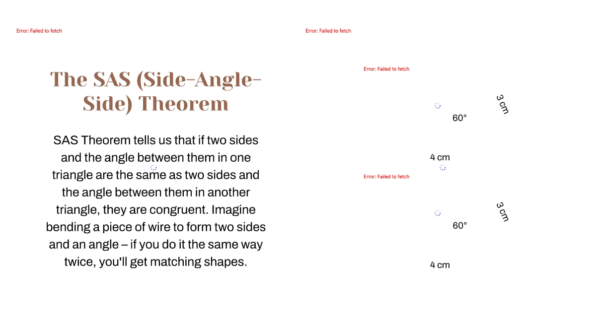 Free SSS, SAS, ASA and AAS Theorems Template to Edit Online