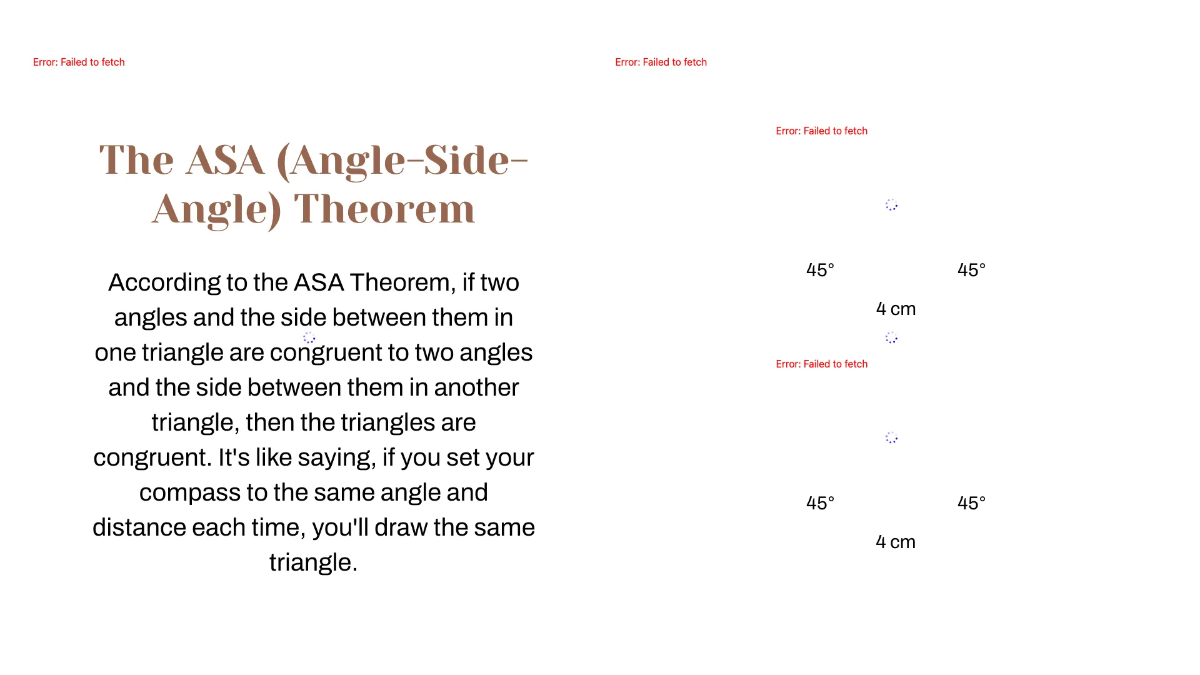 Free SSS, SAS, ASA and AAS Theorems Template to Edit Online