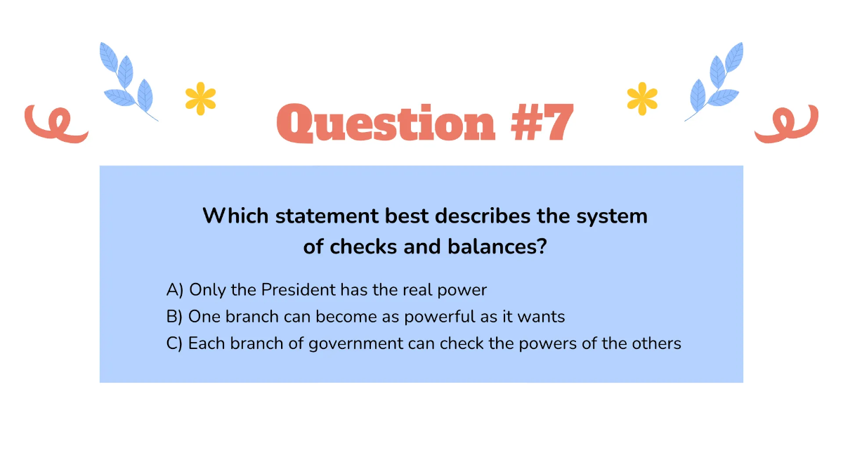 Free Structure of the Federal Government Template to Edit Online