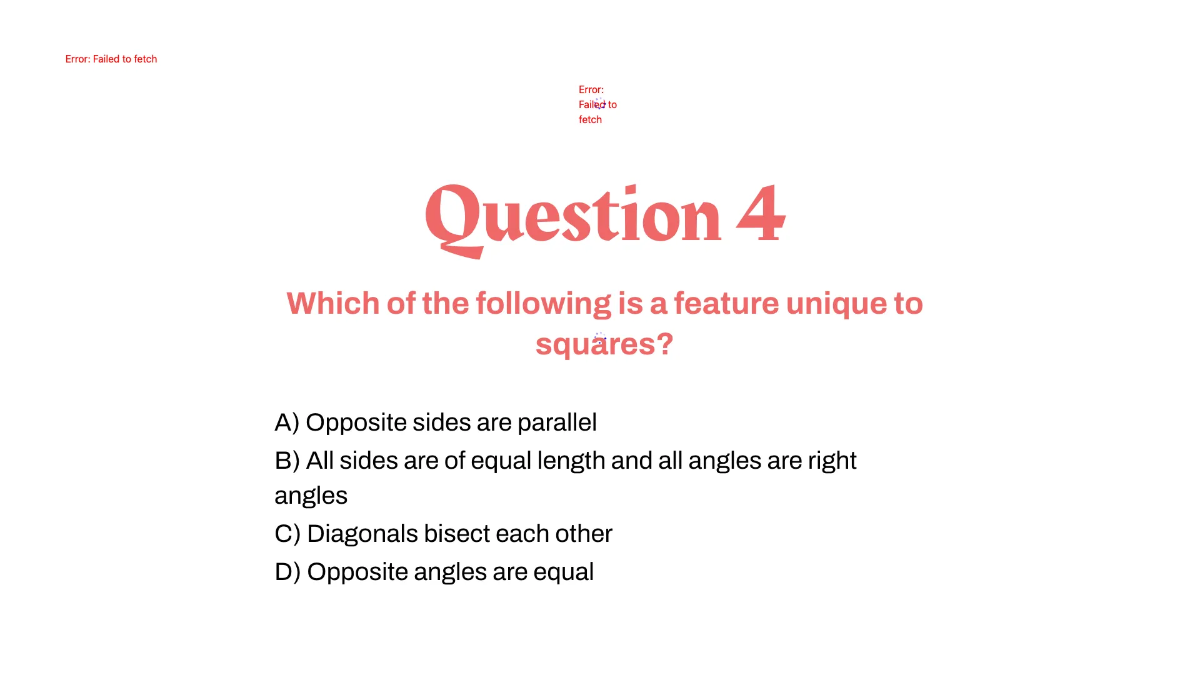 Free Classify Quadrilaterals Template to Edit Online