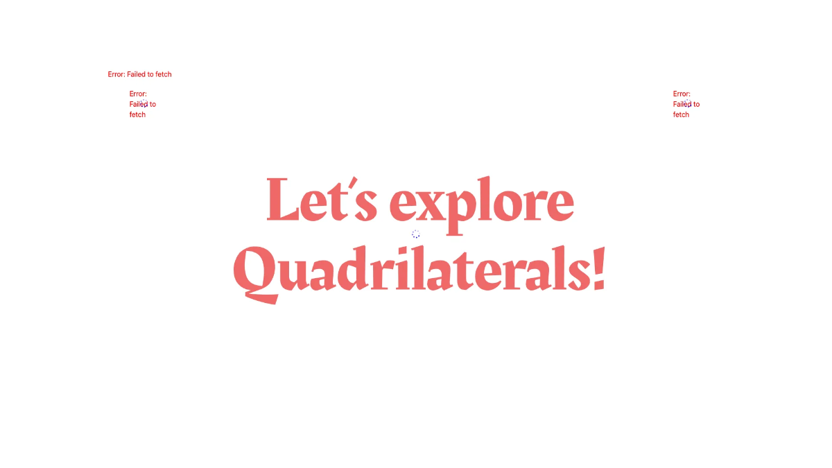 Free Classify Quadrilaterals Template to Edit Online