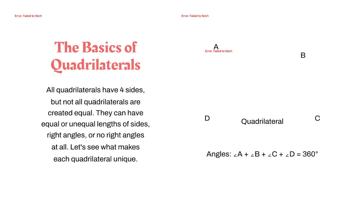 Free Classify Quadrilaterals Template to Edit Online