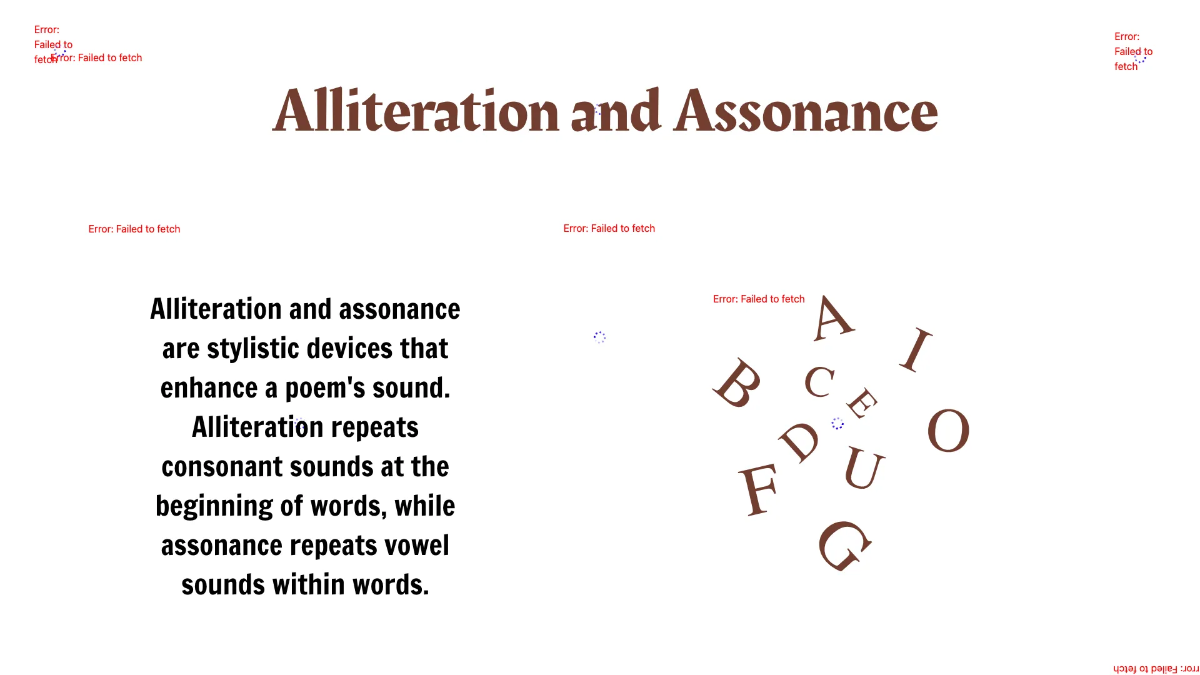 Free Identifying Elements of Poetry Template to Edit Online