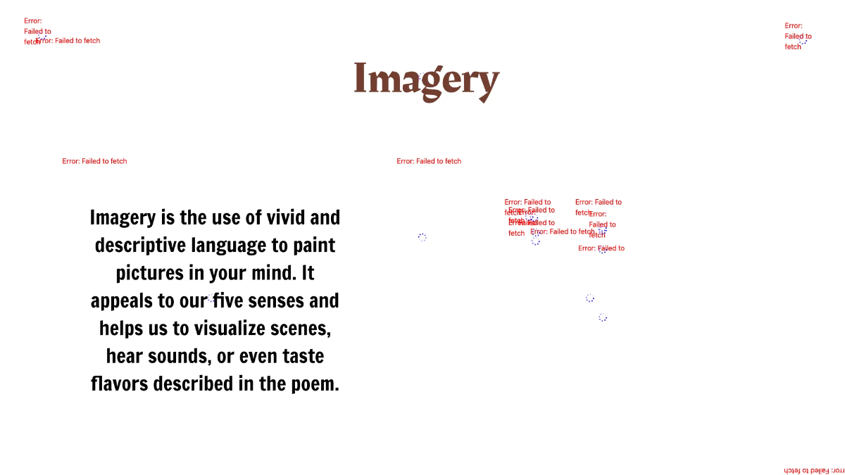 Free Identifying Elements of Poetry Template to Edit Online