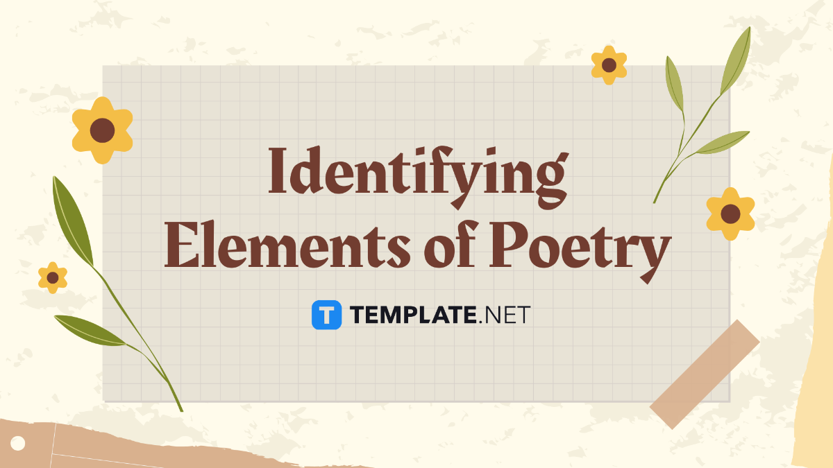 Identifying Elements of Poetry