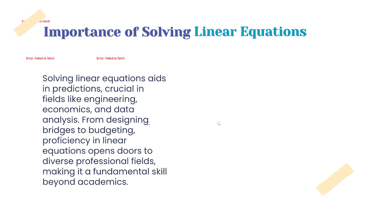 Free Solve Linear Equations Template to Edit Online