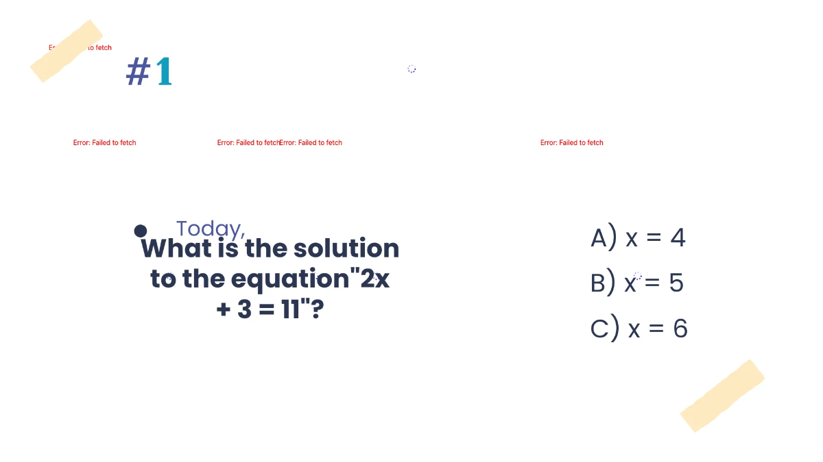 Free Solve Linear Equations Template to Edit Online