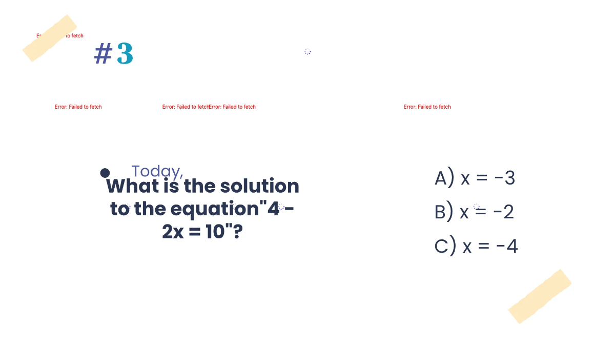 Free Solve Linear Equations Template to Edit Online