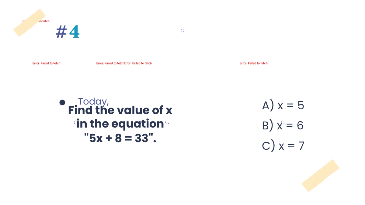 Free Solve Linear Equations Template to Edit Online