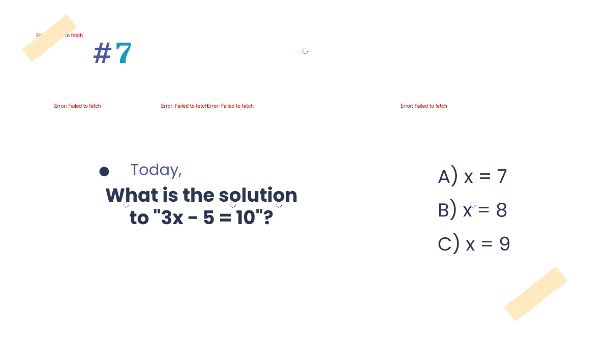 Free Solve Linear Equations Template to Edit Online