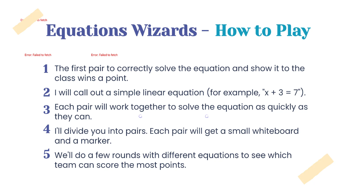 Free Solve Linear Equations Template to Edit Online