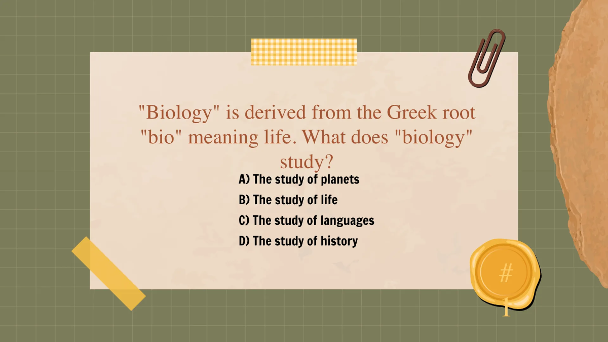 Free Using Greek and Latin Roots As Clues Template to Edit Online