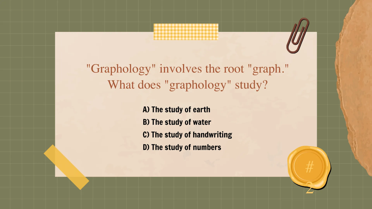 Free Using Greek and Latin Roots As Clues Template to Edit Online