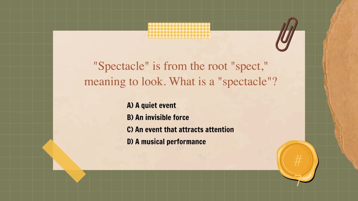 Free Using Greek and Latin Roots As Clues Template to Edit Online