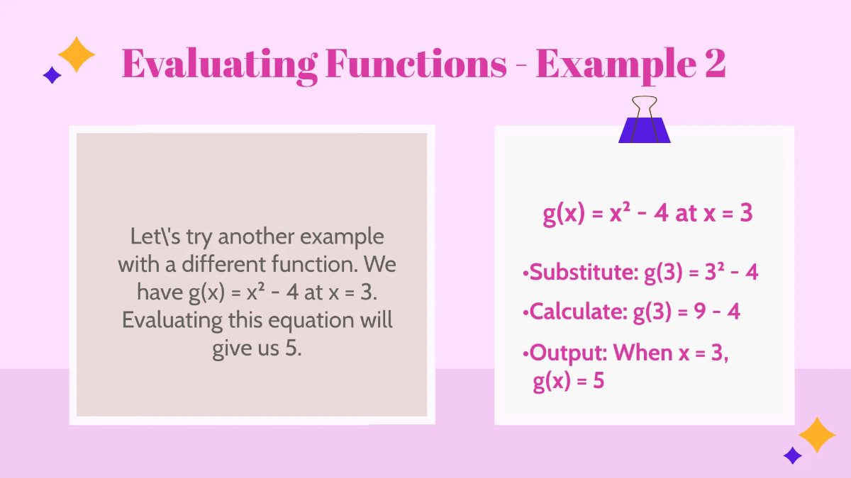 Free Identify And Evaluate Functions Template to Edit Online