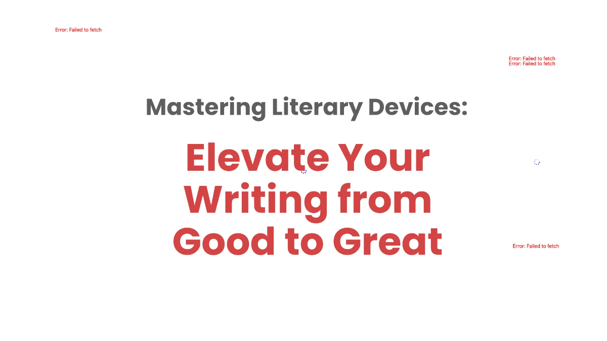 Free Anaphora, Antithesis, Apostrophe, Assonance, Chiasmus, and Understatement Template to Edit Online