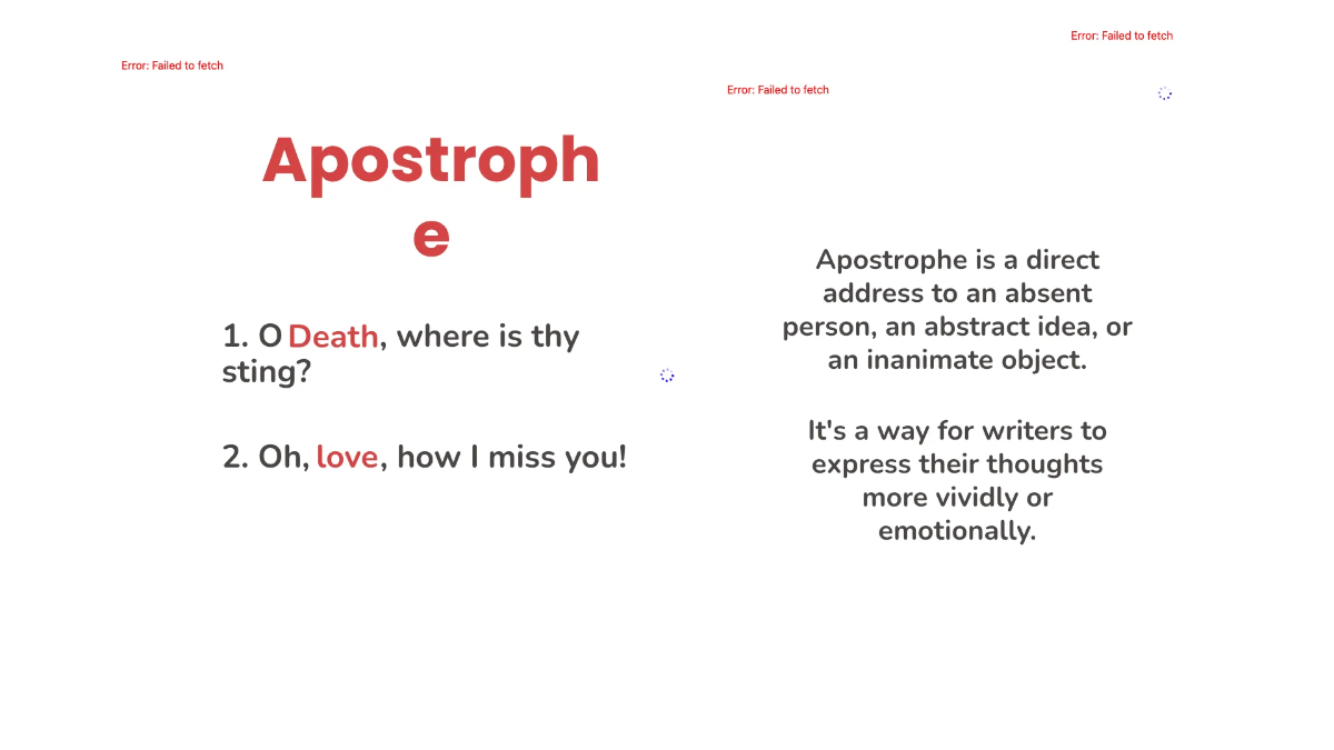 Free Anaphora, Antithesis, Apostrophe, Assonance, Chiasmus, and Understatement Template to Edit Online