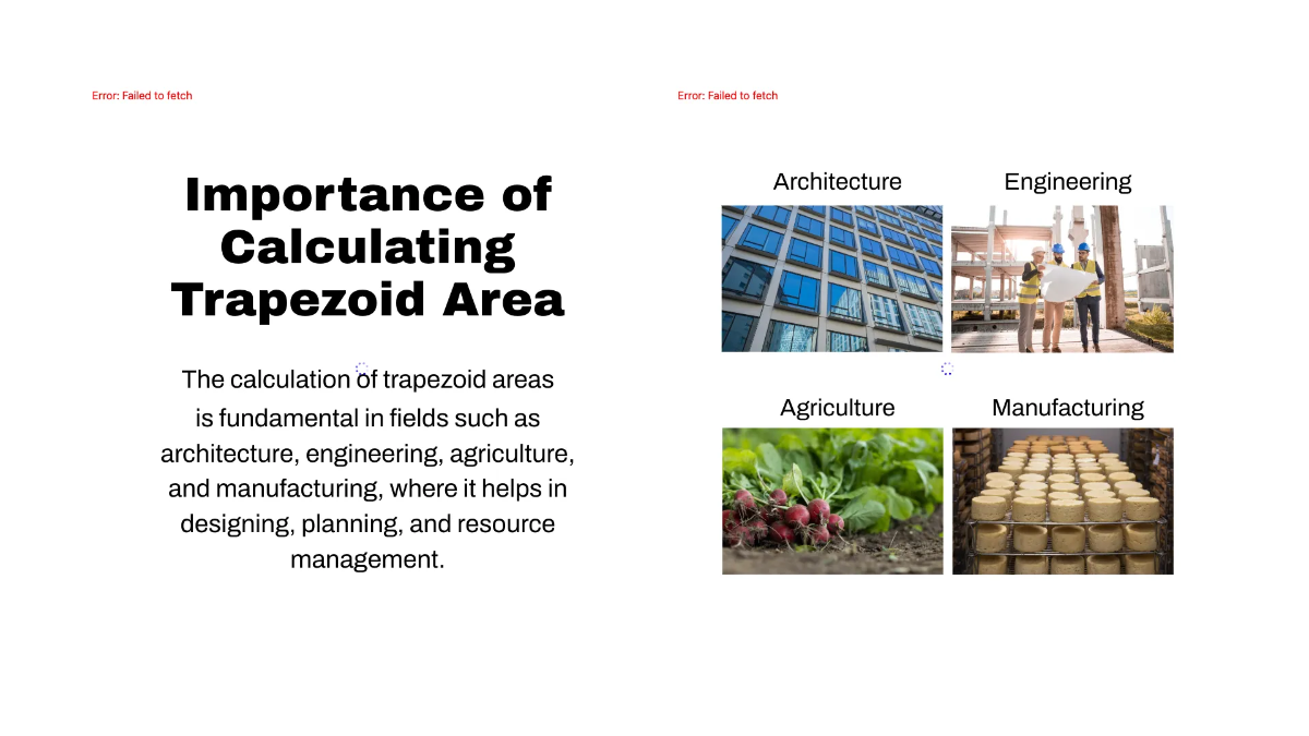 Free Area of Trapezoids Template to Edit Online